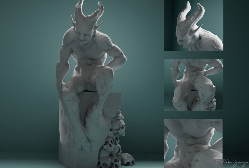 3d model Hadès