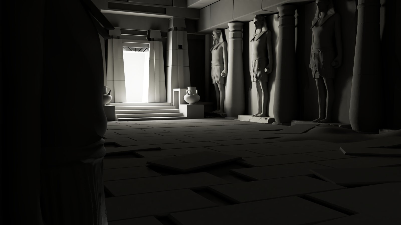 tombeau égyptien 3d model